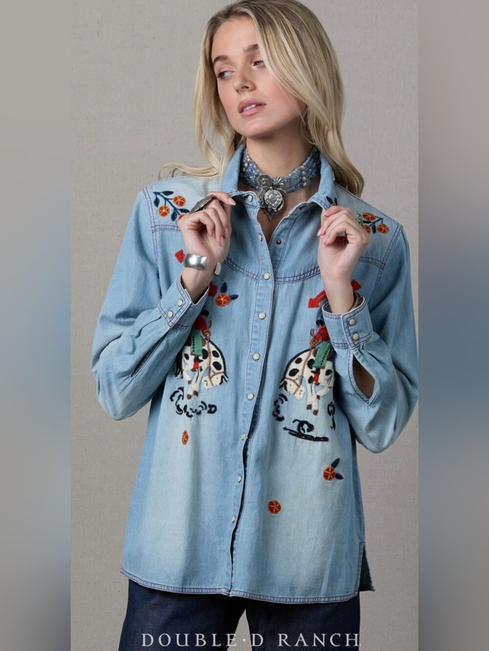 DOUBLE D RANCH MIDNIGHT RIDE TOP